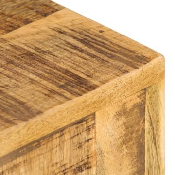 vidaXL-Wandtafel-100x34,5x75-cm-bewerkt-hout-gerookt-eikenkleurig