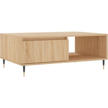 vidaXL-Salontafel-90x60x35-cm-bewerkt-hout-sonoma-eikenkleurig