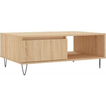 vidaXL-Salontafel-90x60x35-cm-bewerkt-hout-sonoma-eikenkleurig