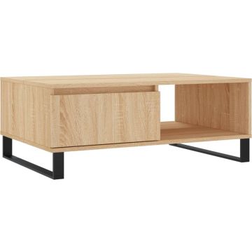 vidaXL-Salontafel-90x60x35-cm-bewerkt-hout-sonoma-eikenkleurig