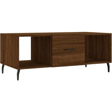 vidaXL-Salontafel-102x50x40-cm-bewerkt-hout-bruin-eikenkleur