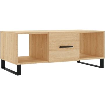 vidaXL-Salontafel-102x50x40-cm-bewerkt-hout-sonoma-eikenkleurig