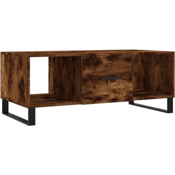 vidaXL-Salontafel-102x50x40-cm-bewerkt-hout-gerookt-eikenkleurig