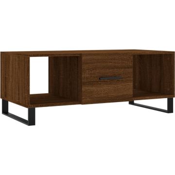 vidaXL-Salontafel-102x50x40-cm-bewerkt-hout-bruin-eikenkleur