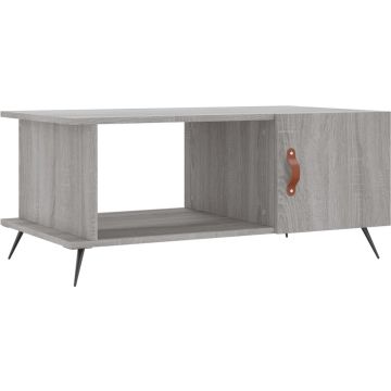 vidaXL-Salontafel-90x50x40-cm-bewerkt-hout-grijs-sonoma-eikenkleurig