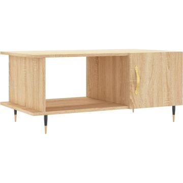 vidaXL-Salontafel-90x50x40-cm-bewerkt-hout-sonoma-eikenkleurig