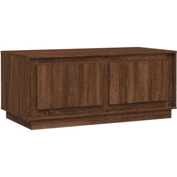 vidaXL-Salontafel-102x50x44-cm-bewerkt-hout-bruin-eikenkleur