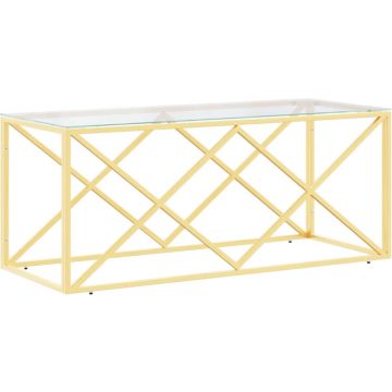 vidaXL-Salontafel-110x45x45-cm-roestvrij-staal-en-glas