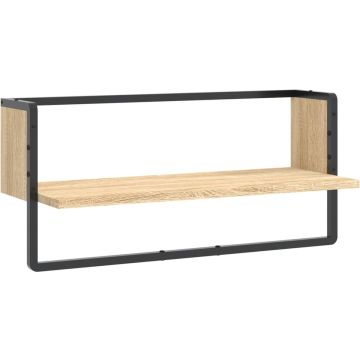 vidaXL-Wandschap-met-stang-65x25x30-cm-sonoma-eikenkleurig