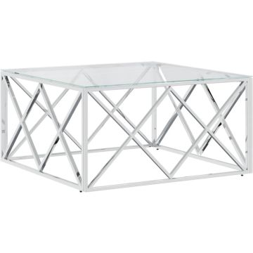 vidaXL-Salontafel-80x80x40-cm-roestvrij-staal-en-glas