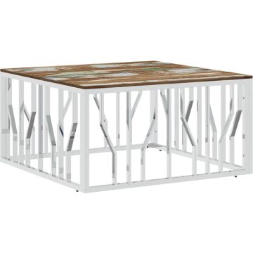 vidaXL-Salontafel-roestvrij-staal-en-massief-gerecycled-hout-zilver