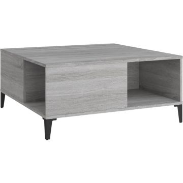 vidaXL-Salontafel-80x80x36,5-cm-bewerkt-hout-grijs-sonoma-eikenkleurig