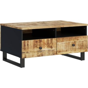 vidaXL-Salontafel-80x54x40-cm-massief-mangohout-en-bewerkt-hout