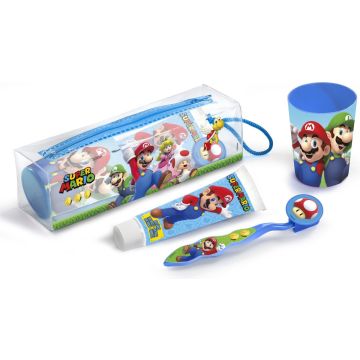 Cartoon Super Mario Dental Care Lot 4 Pcs