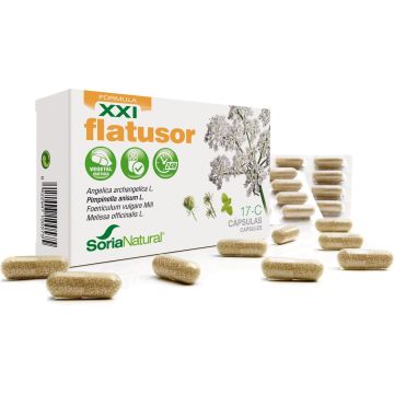 Digestive supplement Soria Natural Flatusor 30 Units