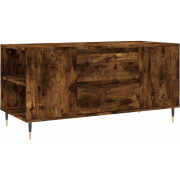 vidaXL-Salontafel-102x44,5x50-cm-bewerkt-hout-gerookt-eikenkleurig