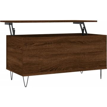 vidaXL-Salontafel-90x44,5x45-cm-bewerkt-hout-bruin-eikenkleur