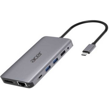 12in1 Type C dongle: 2 x USB3.2 2 x USB2.0 1x SD/TF 2 x HDMI 1 x PD 1 x DP 1 x RJ45 1 x 3.5 Audio