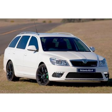 Blanco Voorbumper Skoda Octavia 2009-2012 'RS-Look' incl. Grills &amp; DRL &amp; Mistlampen (PP)