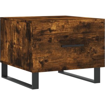 vidaXL-Salontafel-50x50x40-cm-bewerkt-hout-gerookt-eikenkleurig