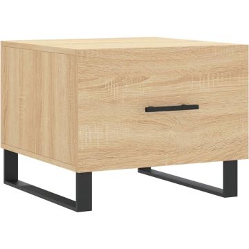 vidaXL-Salontafel-50x50x35-cm-bewerkt-hout-sonoma-eikenkleurig