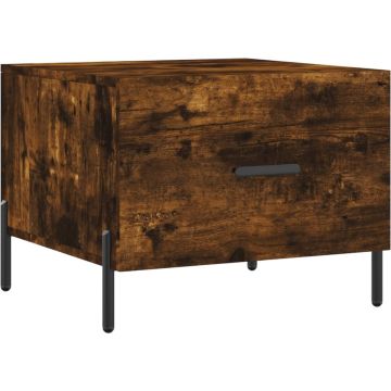 vidaXL-Salontafel-50x50x40-cm-bewerkt-hout-gerookt-eikenkleurig