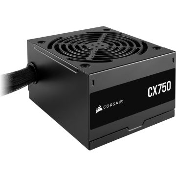 Corsair CX650 - Voeding - ATX12V - 80 PLUS Bronze - 650 Watt - 100-240V - Actieve PFC - Europa - zwart