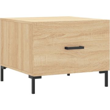 vidaXL-Salontafel-50x50x35-cm-bewerkt-hout-sonoma-eikenkleurig