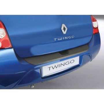 RGM ABS Achterbumper beschermlijst passend voor Renault Twingo II 2007-2012 Zwart