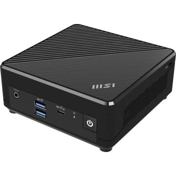 MSI Cubi N ADL-002EU Mini PC Intel® N N100 4 GB DDR4-SDRAM 128 GB SSD Windows 11 Pro Zwart