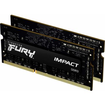 Kingston Technology KF318LS11IBK2/8, 8 GB, 2 x 4 GB, DDR3, 1600 MHz, 204-pin SO-DIMM