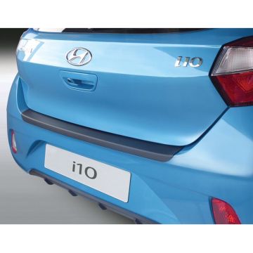 ABS Achterbumper beschermlijst passend voor Hyundai i10 2020- Zwart