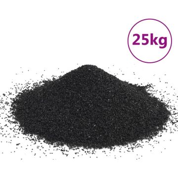 Aquariumzand 25 kg 0,2-2 mm zwart