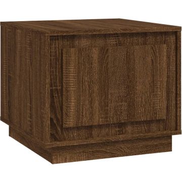 vidaXL-Salontafel-51x50x44-cm-bewerkt-hout-bruin-eikenkleur