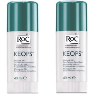 Roc keops stok deodorant 2x40ml