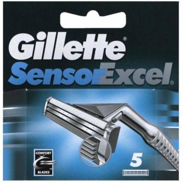 Gillette Sensor Excel - 5 stuks - Scheermesjes