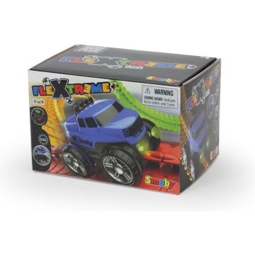 Smoby - FleXtreme Truck - Raceauto - Met Voor- En Achterlichten - Vanaf 4 Jaar - Kunststof - Blauw