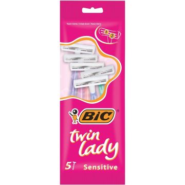 BIC Twin Lady - 5 stuks - Wegwerpscheermesjes