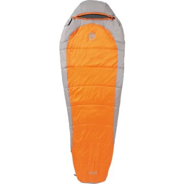 Coleman Silverton Comfort 150 Mummy Slaapzak - 223 x 81 x 55 cm - Oranje/grijs