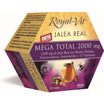 Dietisa Royal Vit Mega Total 2000 Mg 20 Viales