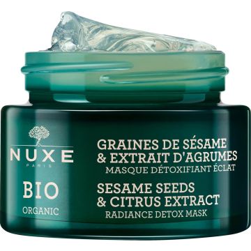 Nuxe Bio - Sesamzaad &amp; Citrusextract Ontgiftend Masker Stralende Teint - 50 ml