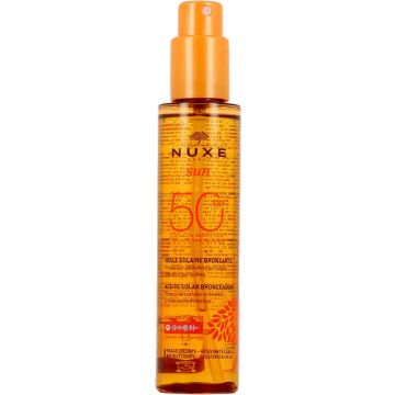 Nuxe Tanning Sun Oil Ip50 Face&amp;body Spray 150ml