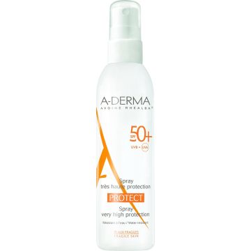 Body Zonnebrandspray A-Derma Protect 200 ml SPF 50+