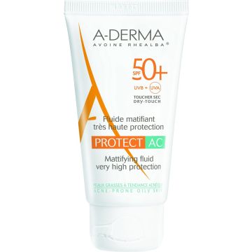 Aderma Protect Creme Acne Ip50+ Tube 40ml