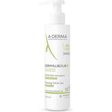 A-DERMA - DERMALIBOUR + CICA – ZUIVERENDE SCHUIMENDE GEL