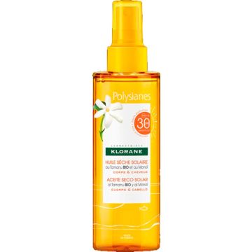 Klorane Tamanu And Monoi Sun Protection Oil 100ml