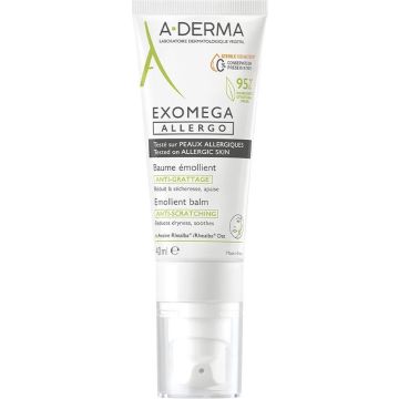 Aderma Exomega Allergo Balsem Emolierend Tube 40ml