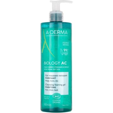 Aderma Biology Ac Zuiverende &amp; Schuimende gel 400ml Nf