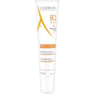 Gezichtszonnecrème A-Derma Protect Fluide Invisible SPF 50+ (40 ml)