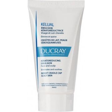 Ducray Kelual Émulsion Kératoréductrice Emulsie Melkkorstjes/Vette Schilferige Huid 50ml